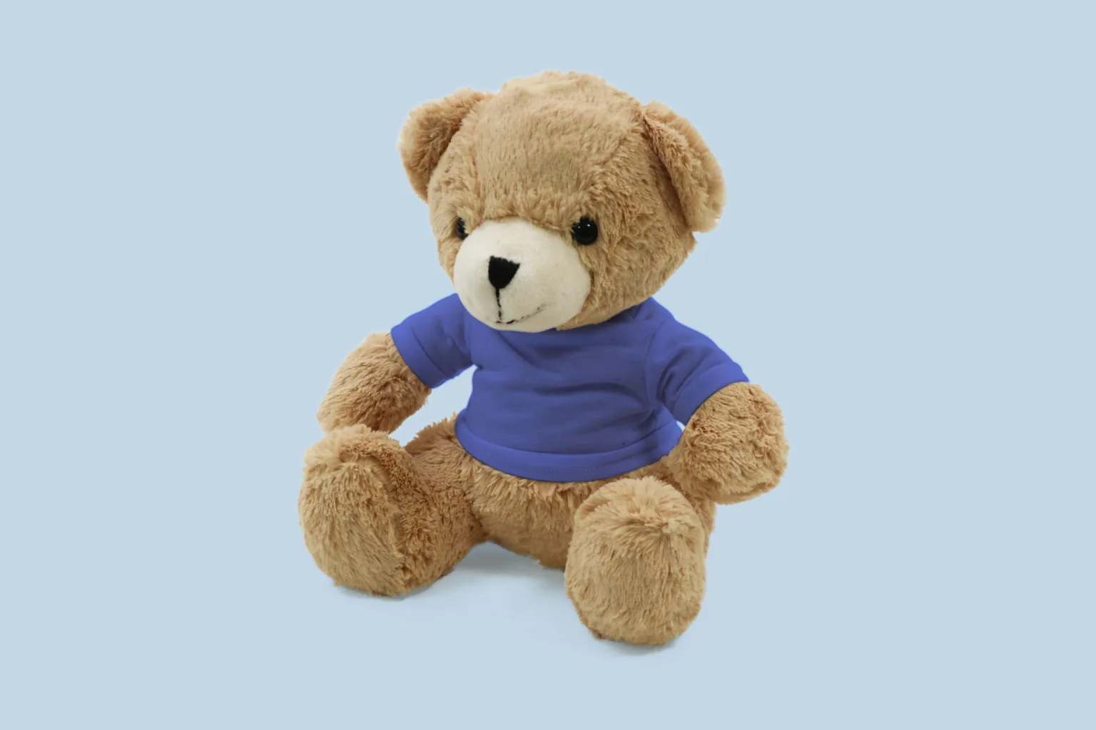 DAGO5000_Orsetto grande di peluche personalizzabile con tshirt blu